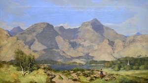 Catbells e Causey Pike, Derwentwater, 1854